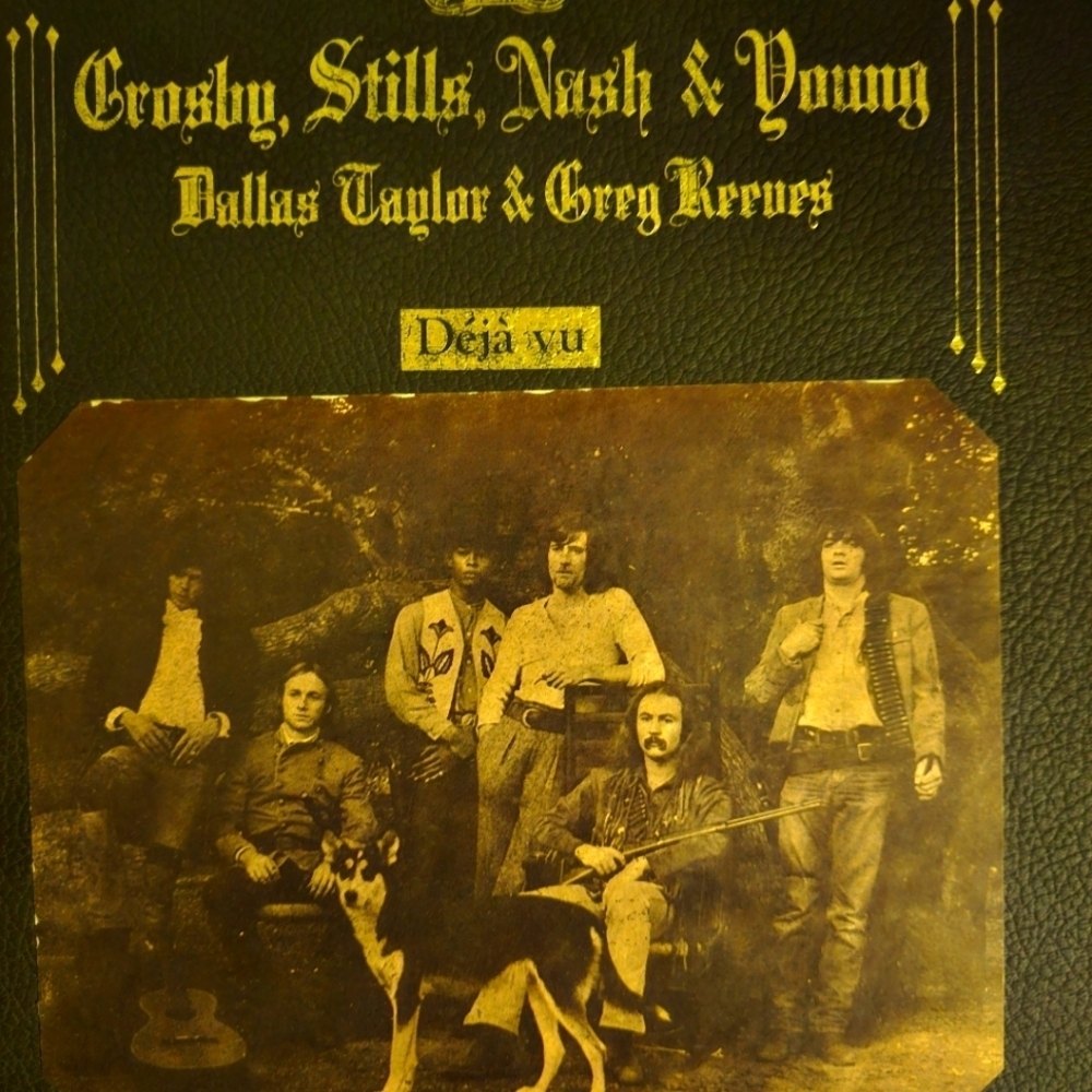 Crosby, Stills, Nash & Young - Déjà Vu Vinyl Record (Vintage)